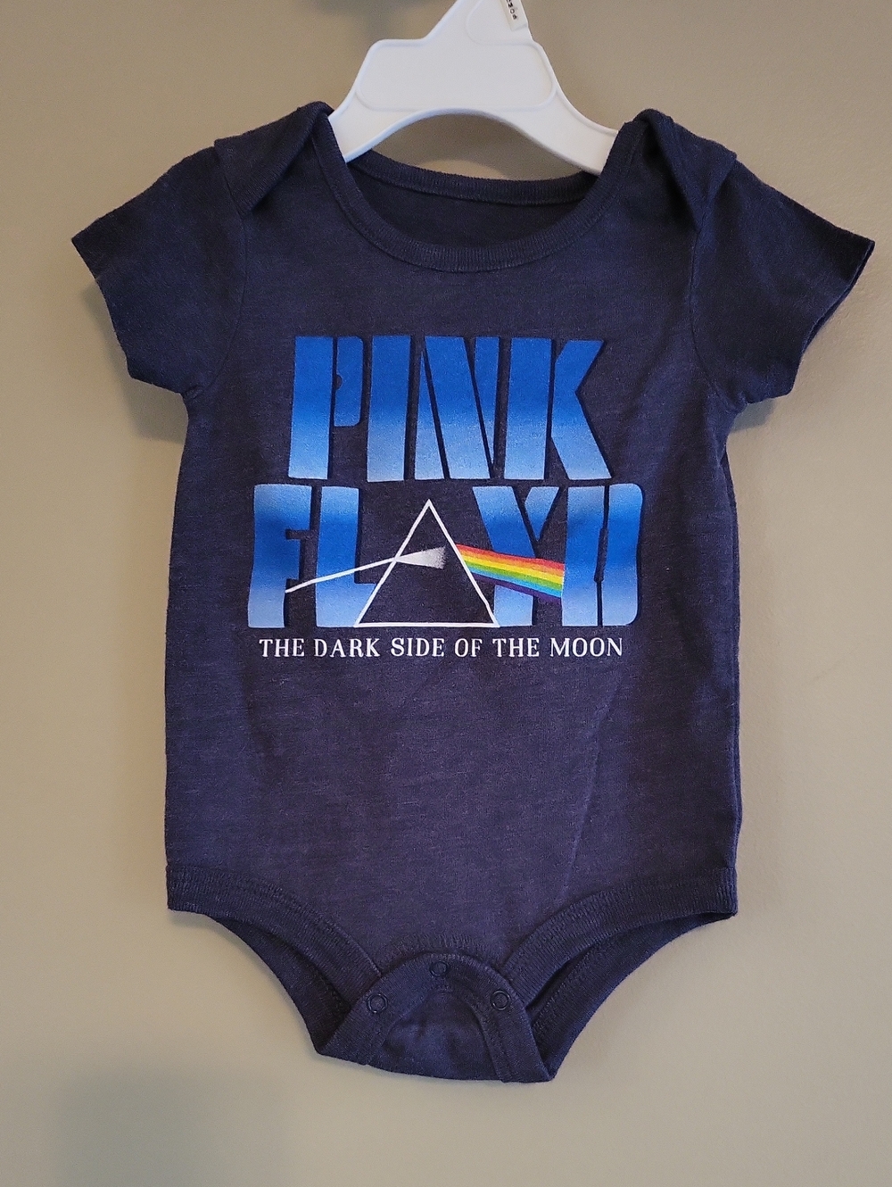 Pink Floyd "The Dark Side Of The Moon" onesie/bodysuit